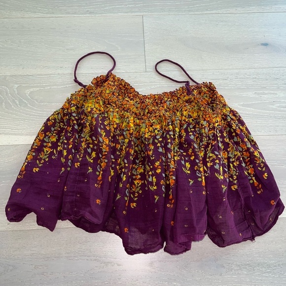 Free People‎ Top Instant Crush Camisole Crop Top sz medium - Picture 4 of 8